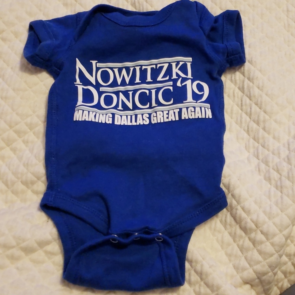 Dallas mavericks onesie